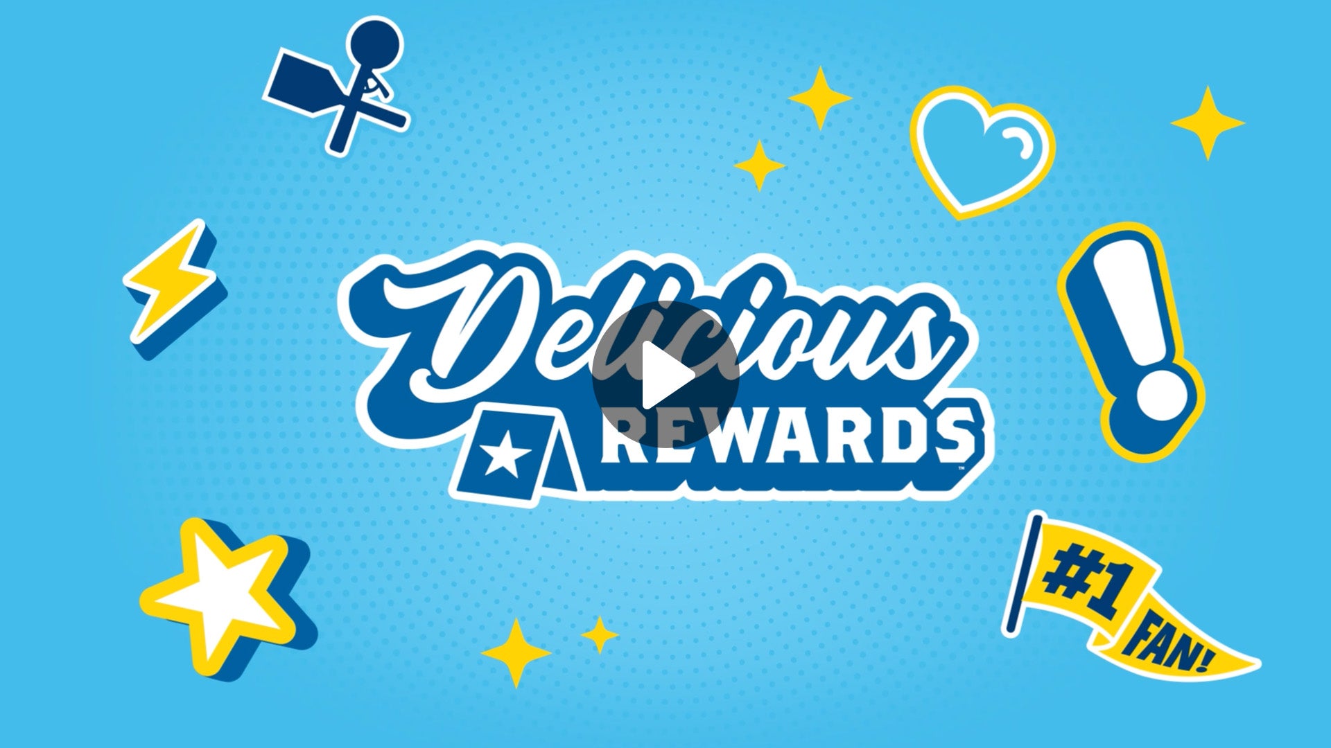 Open To Watch how to earn and redeem Delicious Rewards points